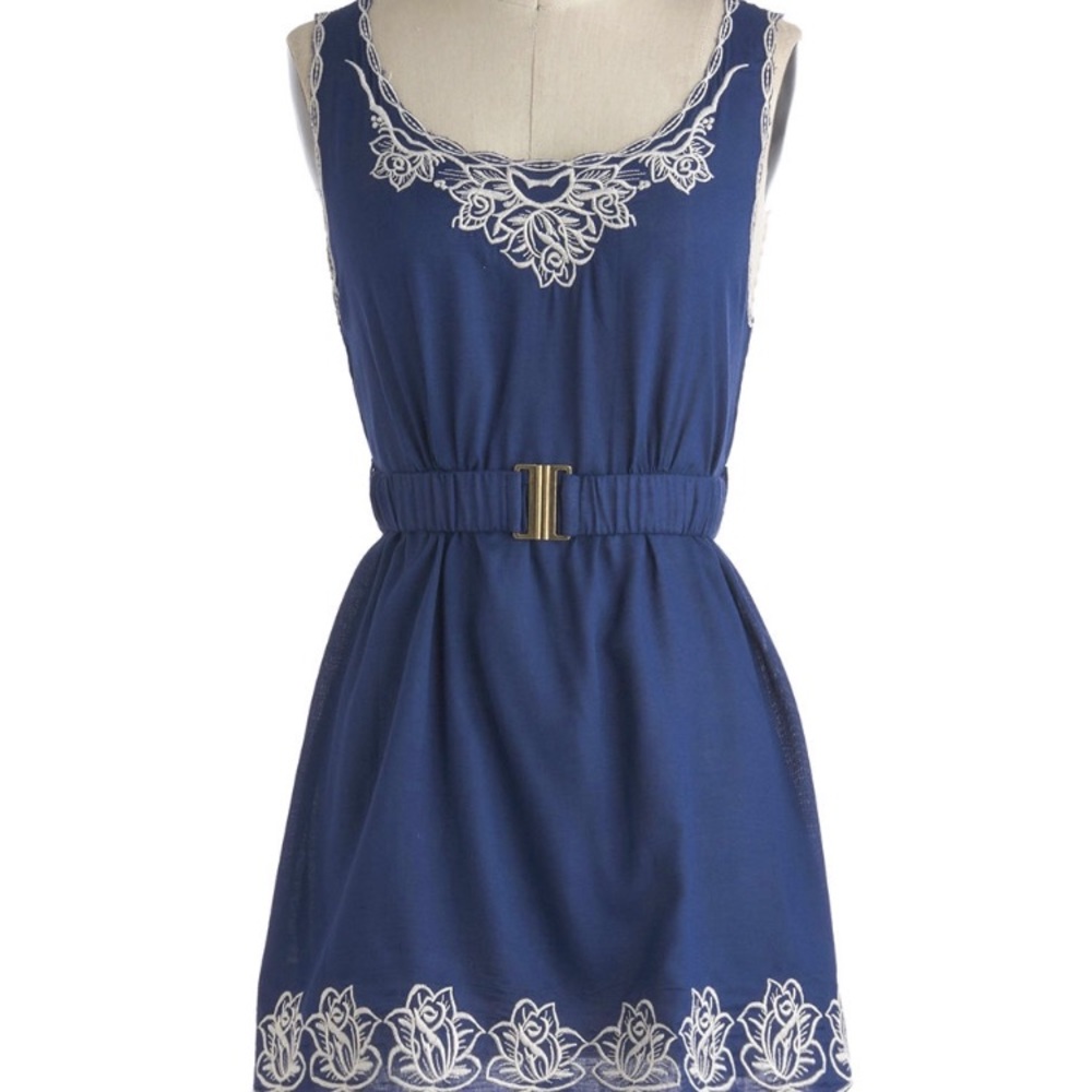 Blue ModCloth tank